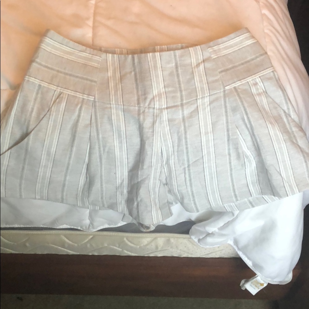 Never worn, high waisted free people shorts